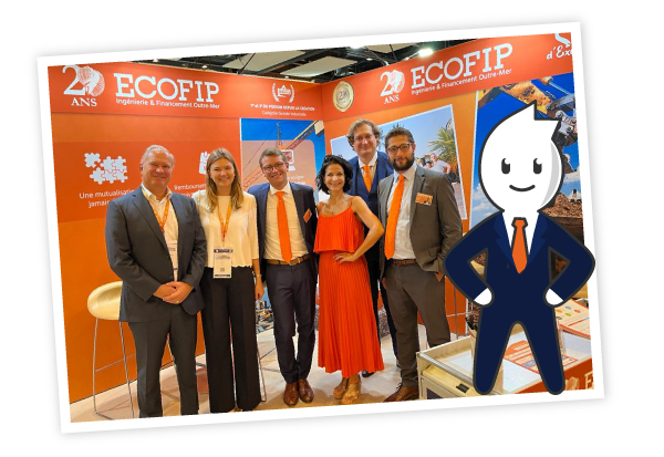 Ecofip. monteur en Girardin Industriel présent au salon Patrimonia 2023
